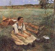 Jules Bastien-Lepage Haymaking china oil painting artist